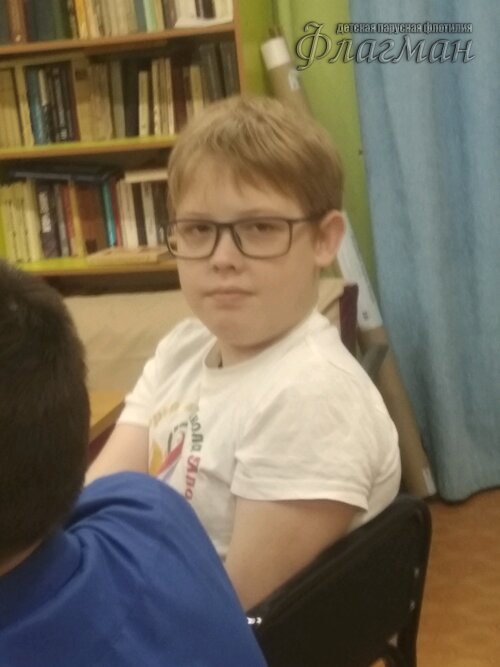 Занятиях в детском клубе «Флагман»